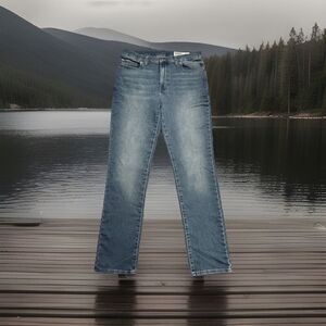 32 Degrees Cool Mens Sweatpant Jean 34 Measure 34x31 Blue Slim Straight Stretch